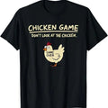 Chicken Game Don'T Funny Short Sleeve Crew Neck - Adult & Kids T-Shirts, Sweatshirts & Hoodies apparel design preview 1