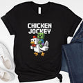 Chicken Jockey Funny Farm Animal Gamers Lovers Gamer - Adult & Kids T-Shirts, Sweatshirts & Hoodies apparel design preview 1