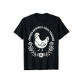 Chicken Raising Jesus Praising Pure Cotton Casual - Adult & Kids T-Shirts, Sweatshirts & Hoodies apparel design preview 1