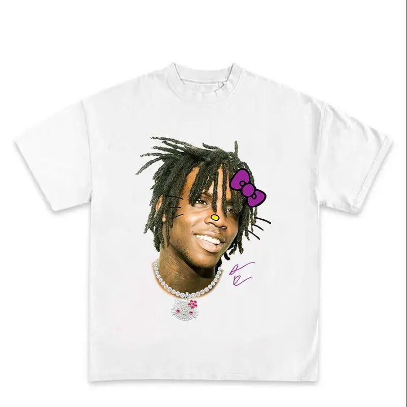 Chief Keef Kitty Purple - Adult & Kids T-Shirts, Sweatshirts & Hoodies apparel design preview 1