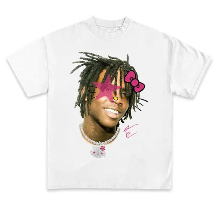 Chief Kitty Keef Star Pink - Adult & Kids T-Shirts, Sweatshirts & Hoodies apparel design preview 1