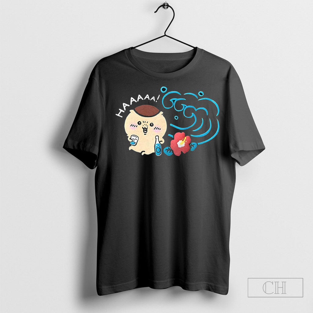 Chiikawa Kurimanju Haaaa - Adult & Kids T-Shirts, Sweatshirts & Hoodies apparel design preview 1