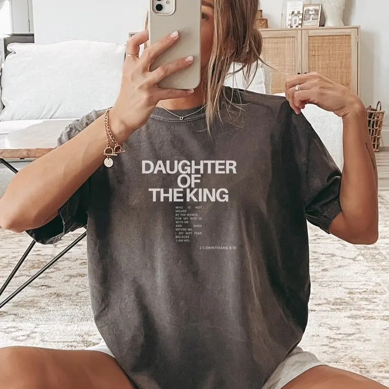 Child God Daughter King Love Like Jesus Is Christian - Adult & Kids T-Shirts, Sweatshirts & Hoodies apparel design preview 1