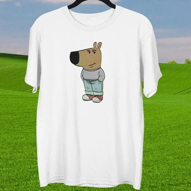 Chill Guy Funny Meme My New Character Dog That Low - Adult & Kids T-Shirts, Sweatshirts & Hoodies apparel design preview 1
