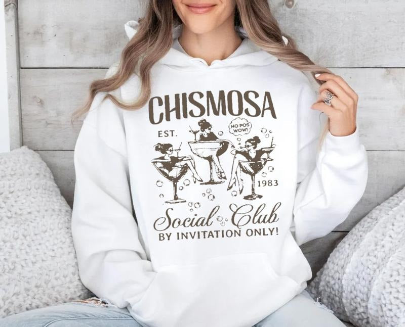 Chismosa Social Club Latina Chisme Mexicana Latinx - Adult & Kids T-Shirts, Sweatshirts & Hoodies apparel design preview 1