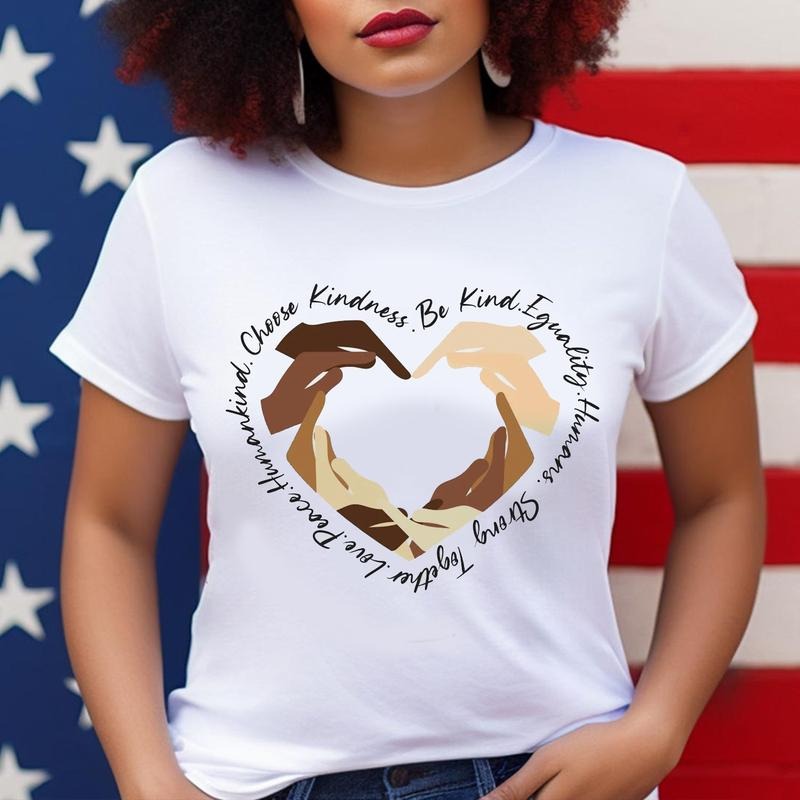 Choose Kindness Juneteenth Be Kind Motivational - Adult & Kids T-Shirts, Sweatshirts & Hoodies apparel design preview 1