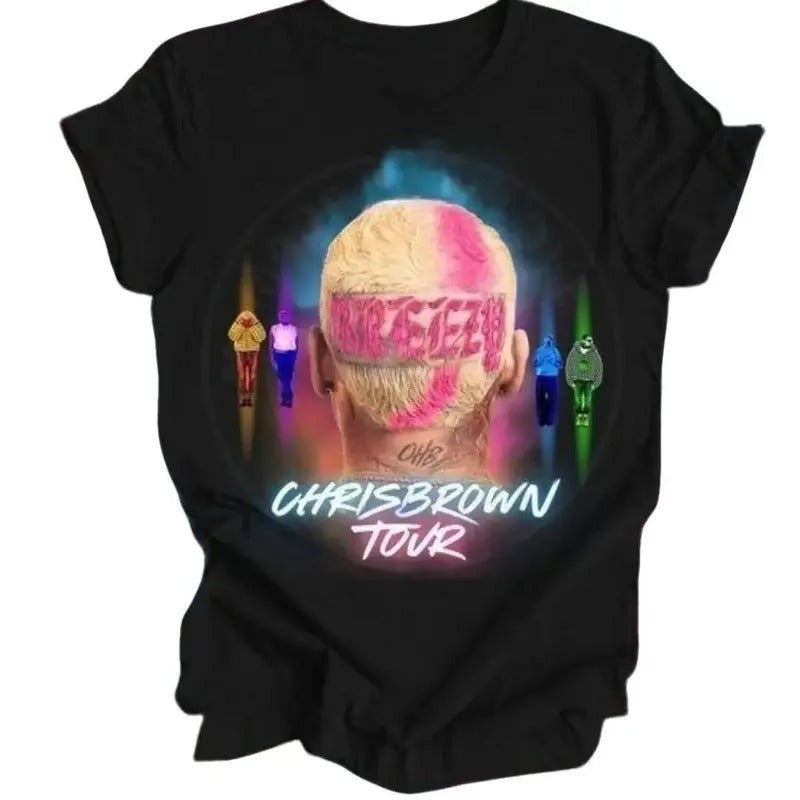 Chris 11:11 Breezy Brown Head Tour Streetwear - Adult & Kids T-Shirts, Sweatshirts & Hoodies apparel design preview 1