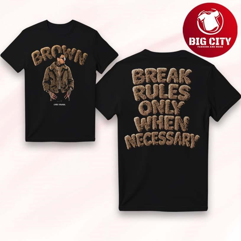 Chris Brown Fuzzy Unisex Two Sided - Adult & Kids T-Shirts, Sweatshirts & Hoodies apparel design preview 1