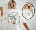 Christian Bible Verse Beachy Backprint Teen Baptism - Adult & Kids T-Shirts, Sweatshirts & Hoodies apparel design preview 1