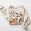 Christian Jesus Cross Fall Thankful Grateful Leopard - Adult & Kids T-Shirts, Sweatshirts & Hoodies apparel design preview 1