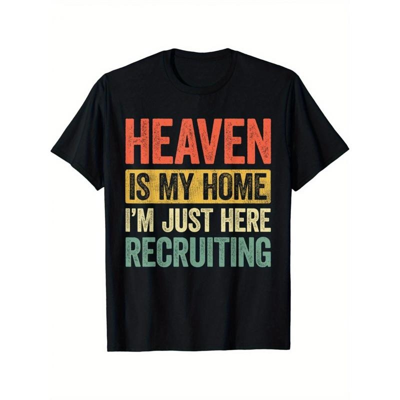 [Christian Jesus Creative Heaven Is My Home Made USA - Adult & Kids T-Shirts, Sweatshirts & Hoodies apparel design preview 1