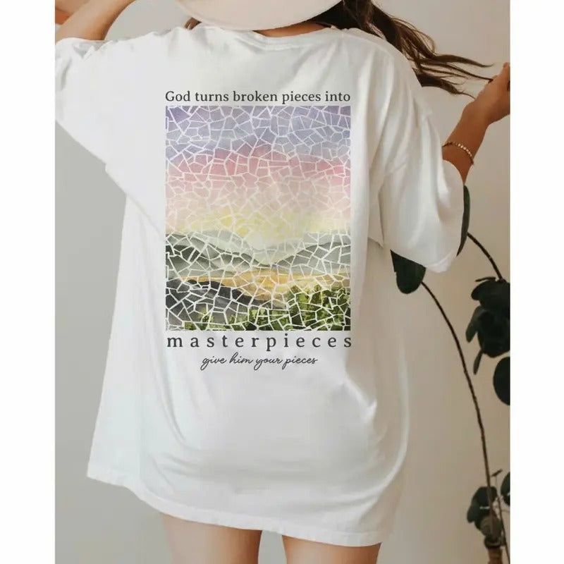 Christian Bible Verse Religious Jesus Baptism Her - Adult & Kids T-Shirts, Sweatshirts & Hoodies apparel design preview 1