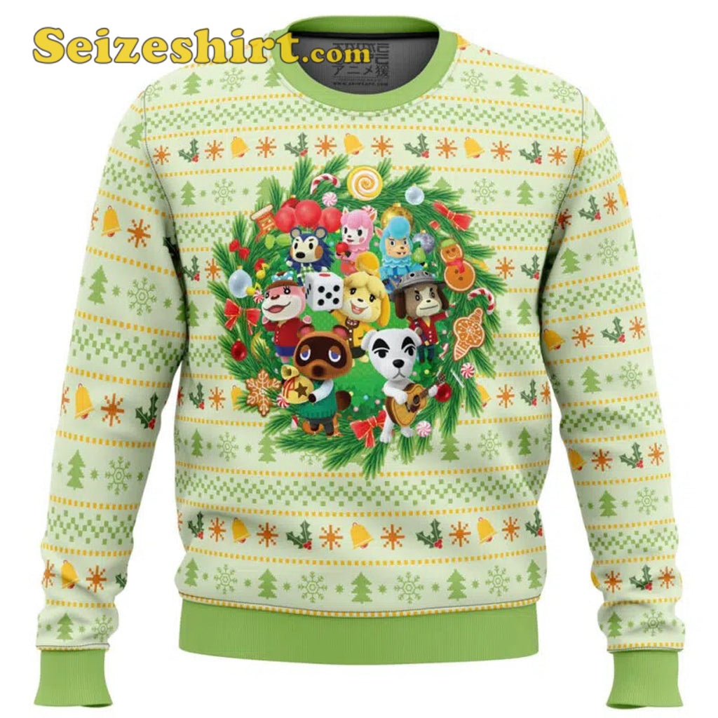 Christmas Animal Festival Animal Crossing Ugly Christmas Sweater - Holiday Gift product image