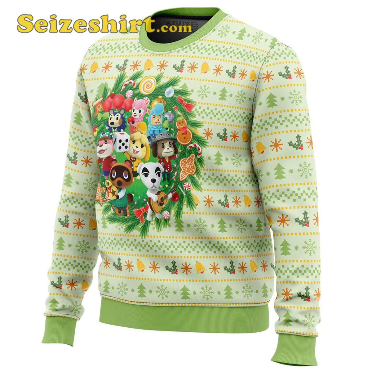 Christmas Animal Festival Animal Crossing Ugly Christmas Sweater - Holiday Gift product image 4