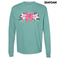 Bow Garland Comfort Colors 'NLB' - Adult & Kids T-Shirts, Sweatshirts & Hoodies apparel design preview 1