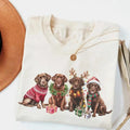 Brown Labrador Dog Chocolate Lab Mom Lover Funny Cozy - Adult & Kids T-Shirts, Sweatshirts & Hoodies apparel design preview 1
