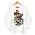 Busch Light Tr4mp Hunting Ducks Xmas Santa Claus - Adult & Kids T-Shirts, Sweatshirts & Hoodies apparel design preview 1