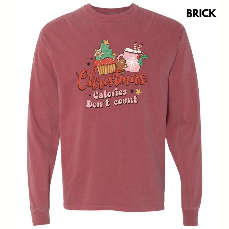 Calories Don'T Count Comfort Colors - Adult & Kids T-Shirts, Sweatshirts & Hoodies apparel design preview 1