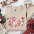 Coffee Pink Coquette Bow Funny 2025 Cofee Cute Woman - Adult & Kids T-Shirts, Sweatshirts & Hoodies apparel design preview 1