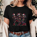 Dancing Skeleton Character Lights Merry 2024 Vintage - Adult & Kids T-Shirts, Sweatshirts & Hoodies apparel design preview 1