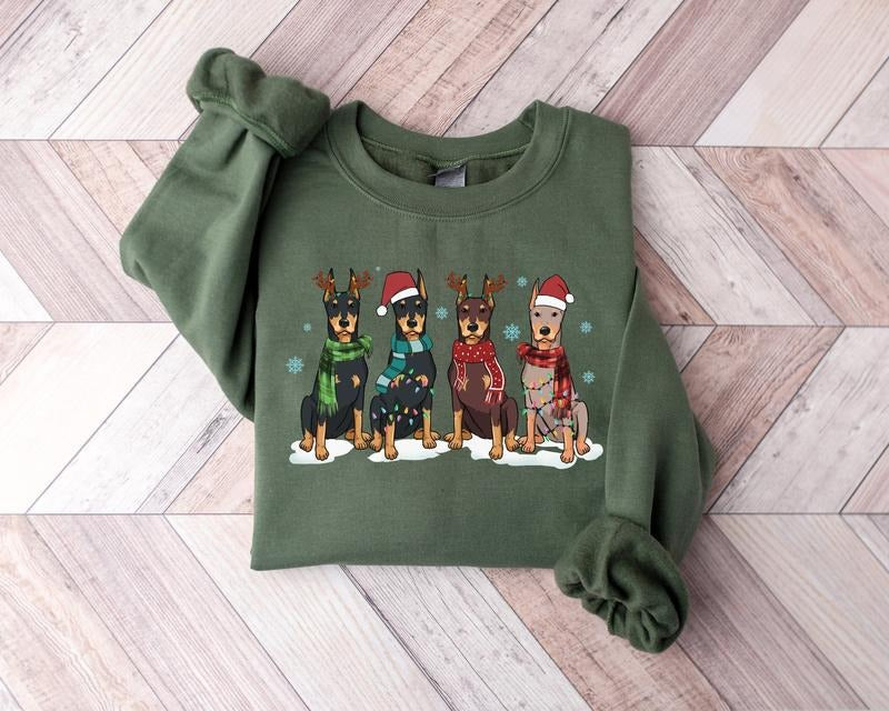 Doberman Dog Mom Lover - Adult & Kids T-Shirts, Sweatshirts & Hoodies apparel design preview 1