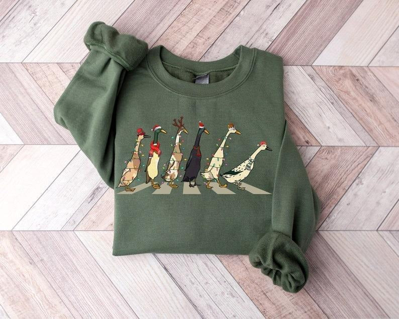 Ducks Duck Funny Animals Farm Lover Full Color Size - Adult & Kids T-Shirts, Sweatshirts & Hoodies apparel design preview 1