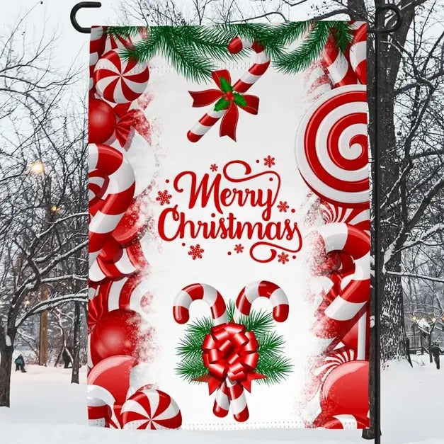 Garden Flag Merry - Adult & Kids T-Shirts, Sweatshirts & Hoodies apparel design preview 1