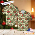 Christmas Holly Leaves And Berries Hawaiian - Adult & Kids T-Shirts, Sweatshirts & Hoodies apparel design preview 1