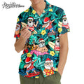 Christmas In July Santa Claus Hawaiian - Adult & Kids T-Shirts, Sweatshirts & Hoodies apparel design preview 1