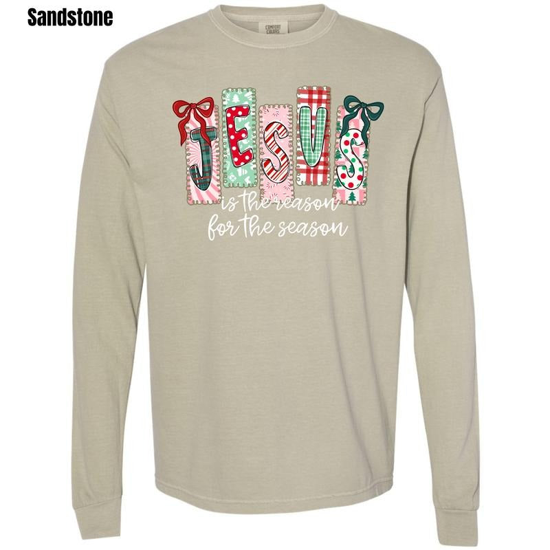 Jesus Patterns Comfort Colors 'NLB' - Adult & Kids T-Shirts, Sweatshirts & Hoodies apparel design preview 1