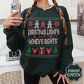 Lights Rights Ugly Human Social Justice Feminist - Adult & Kids T-Shirts, Sweatshirts & Hoodies apparel design preview 1