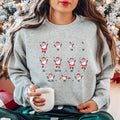 Math Teacher Equation Santa Matching Xmas School - Adult & Kids T-Shirts, Sweatshirts & Hoodies apparel design preview 1