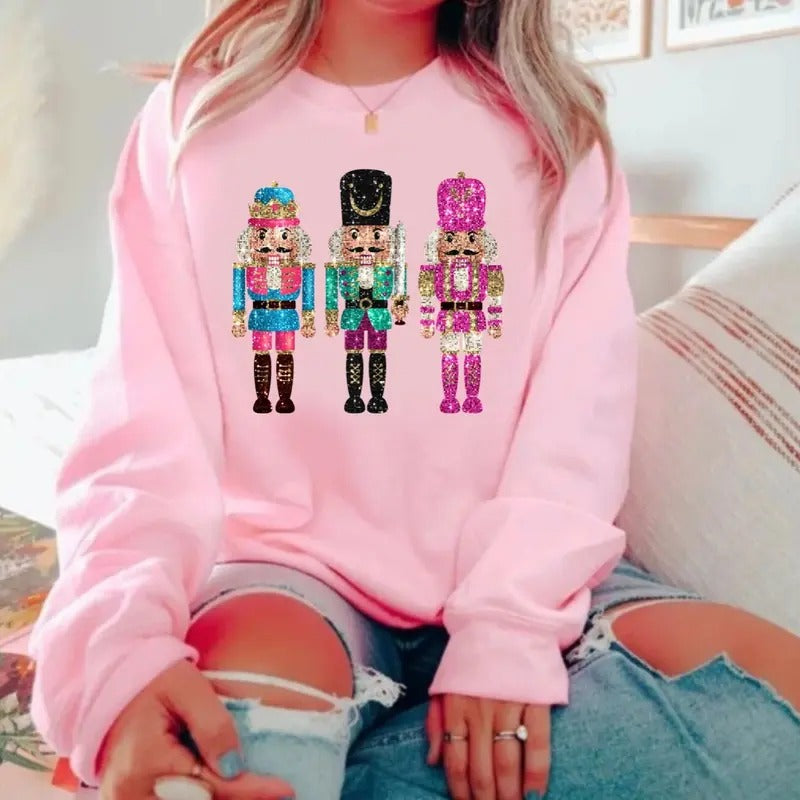 Nutcracker Pink Cute Fabric Womenswear - Adult & Kids T-Shirts, Sweatshirts & Hoodies apparel design preview 1
