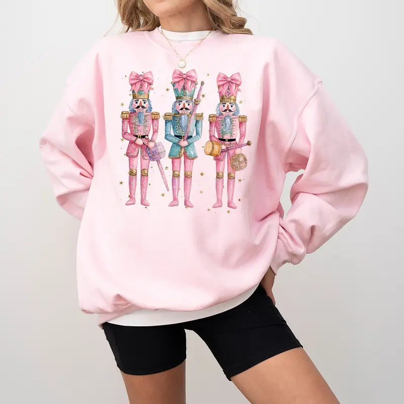 Nutcracker Merry Cute Top 2024 - Adult & Kids T-Shirts, Sweatshirts & Hoodies apparel design preview 1