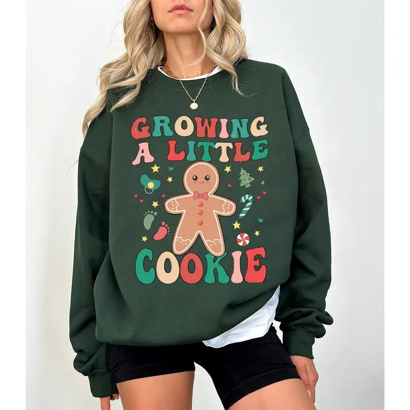 Pregnancy Announcement Maternity Cookie Funny Baby - Adult & Kids T-Shirts, Sweatshirts & Hoodies apparel design preview 1