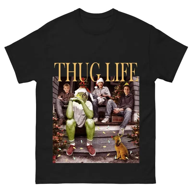 Thug LifeShirt Funny Movie Buffs - Adult & Kids T-Shirts, Sweatshirts & Hoodies apparel design preview 1