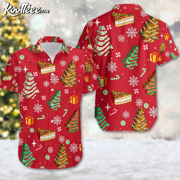 Christmas Tree Cakes Hawaiian - Adult & Kids T-Shirts, Sweatshirts & Hoodies apparel design preview 1