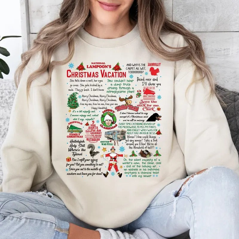 Vacation Rant National Lampoons Quotes Clark Griswold - Adult & Kids T-Shirts, Sweatshirts & Hoodies apparel design preview 1
