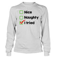 Christmas Effort - Adult & Kids T-Shirts, Sweatshirts & Hoodies apparel design preview 1