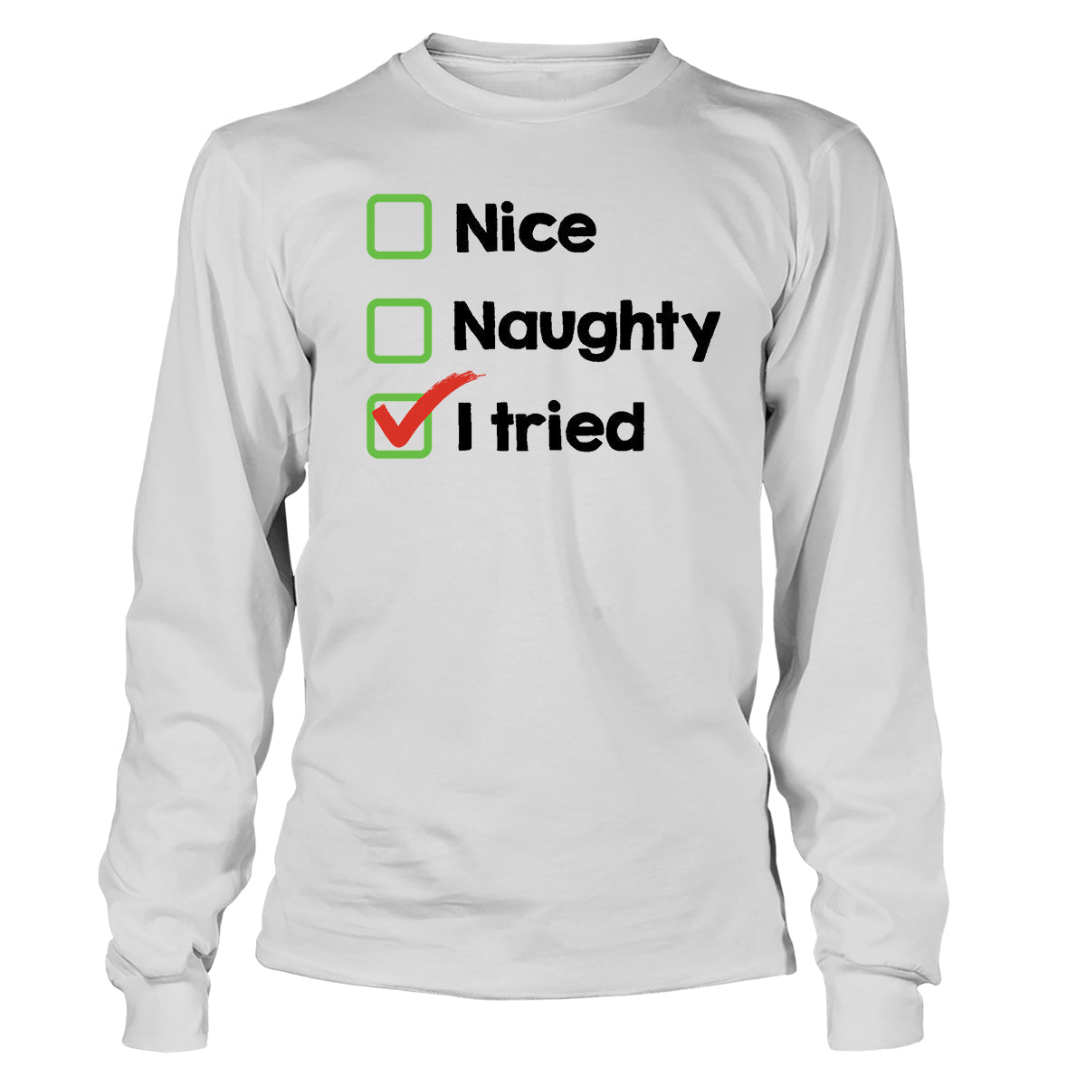 Christmas Effort - Adult & Kids T-Shirts, Sweatshirts & Hoodies apparel design preview 1