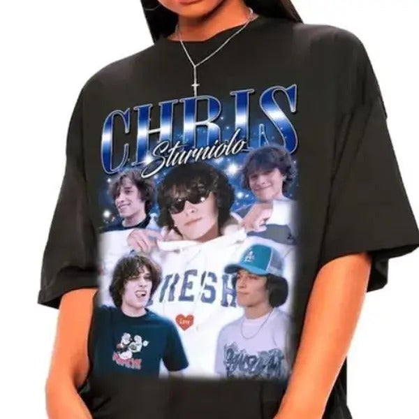 Christopher Sturniolo Vintage Chris Classic Retro - Adult & Kids T-Shirts, Sweatshirts & Hoodies apparel design preview 1