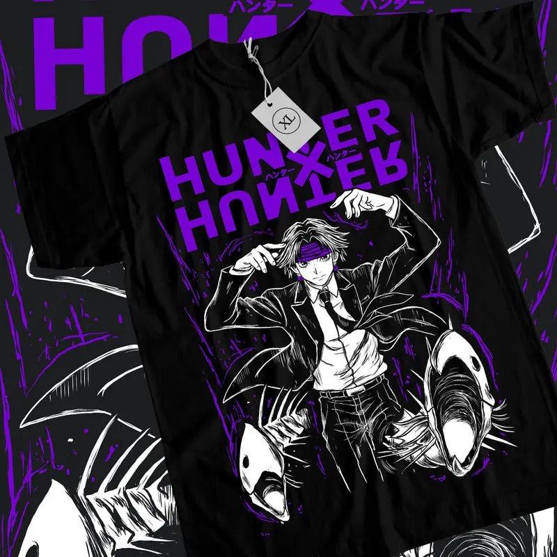 Chrollo Lucilfer S 4XL Hunter X HXH Anime - Adult & Kids T-Shirts, Sweatshirts & Hoodies apparel design preview 1