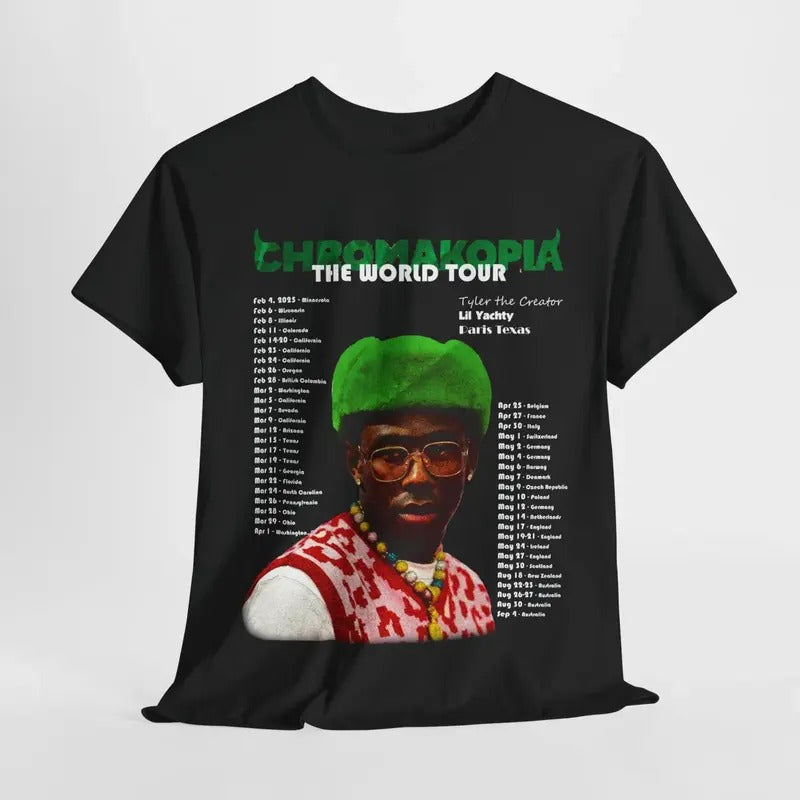 "Chromakopia Tour Tyler Creator Hip Hop Y2K Rap Igor - Adult & Kids T-Shirts, Sweatshirts & Hoodies apparel design preview 1