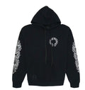 Chrome Hearts Horse Shoe Floral Black(CHHE HD010) - Adult & Kids T-Shirts, Sweatshirts & Hoodies apparel design preview 1