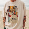 Cigar Lovers Smoking 2Pac Tupac Shakur Vintage Rapper - Adult & Kids T-Shirts, Sweatshirts & Hoodies apparel design preview 1