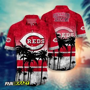 Cincinnati Reds MLB Hawaii Hot Trending Summer, State - Adult & Kids T-Shirts, Sweatshirts & Hoodies apparel design preview 1