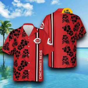 Cincinnati Reds MLB Hawaiian Baseball Unisex Style, - Adult & Kids T-Shirts, Sweatshirts & Hoodies apparel design preview 1
