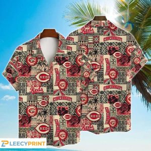 Cincinnati Reds MLB Hawaiian For Lover Sport, - Adult & Kids T-Shirts, Sweatshirts & Hoodies apparel design preview 1