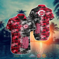 Cincinnati Reds Style MLB Hawaiian - Adult & Kids T-Shirts, Sweatshirts & Hoodies apparel design preview 1