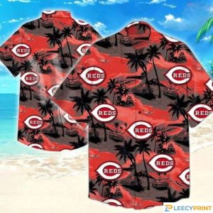 Cincinnati Reds Tommy Bahama MLB Hawaiian - Adult & Kids T-Shirts, Sweatshirts & Hoodies apparel design preview 1